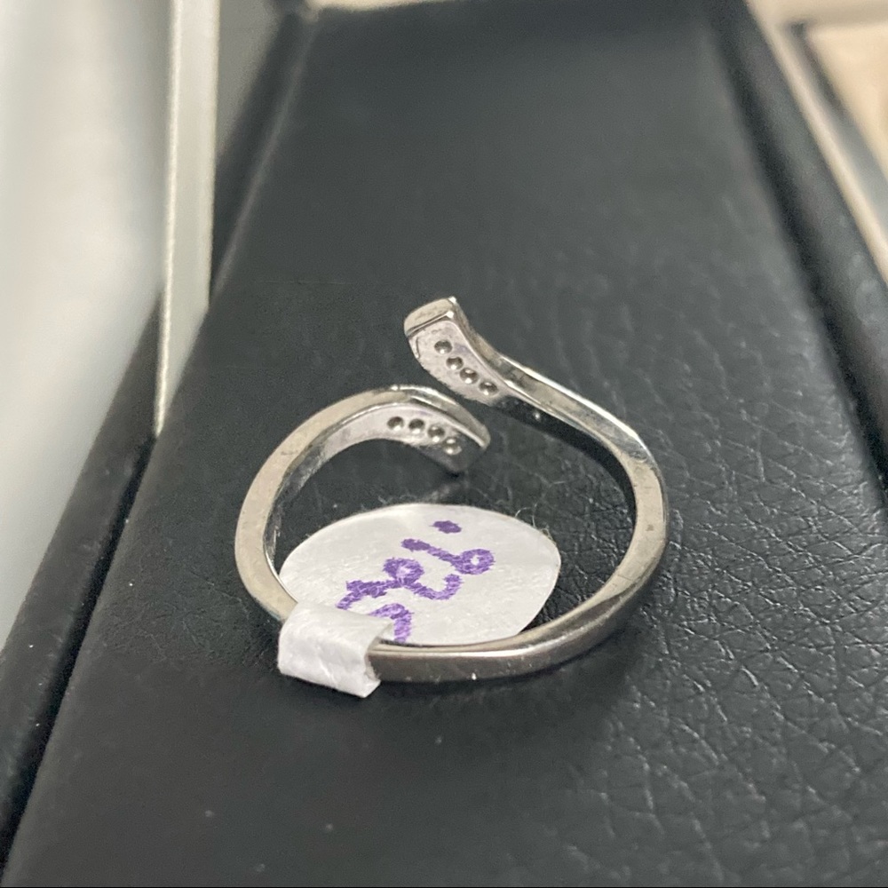 Unique Design Ring.925 - Picture 3 of 8